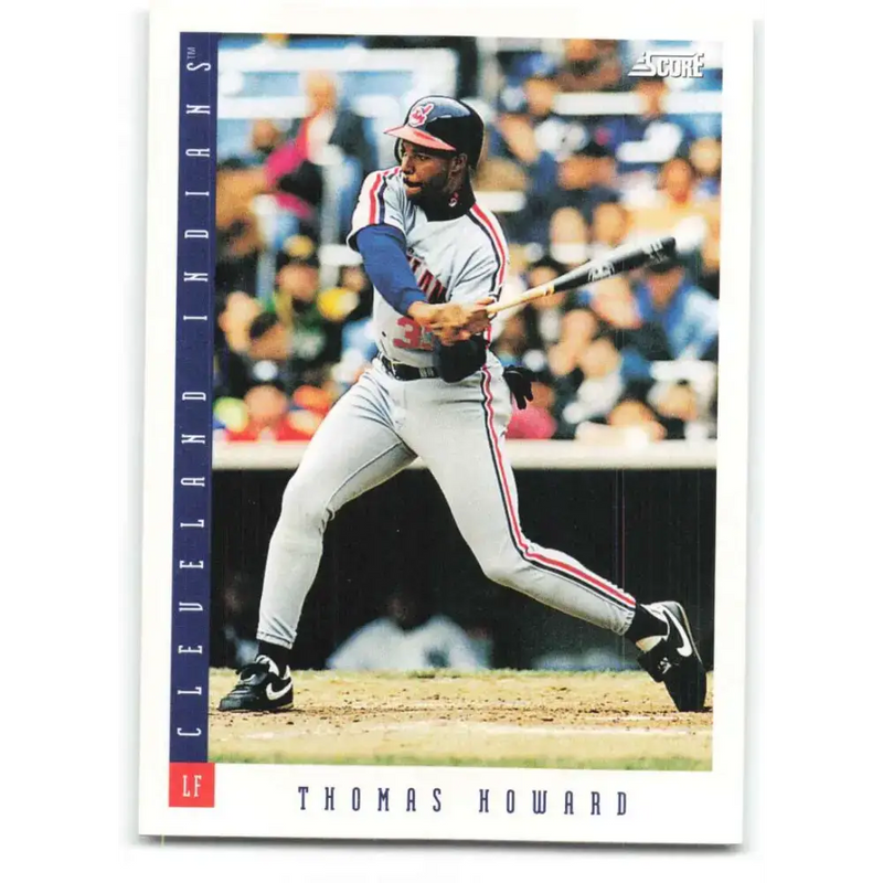 1993 Score #426 Thomas Howard NM-MT Cleveland Indians Baseball Card - Baseball Card Single