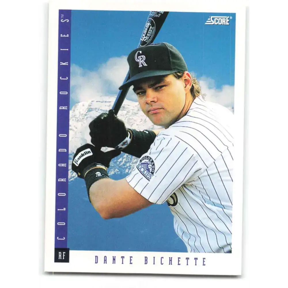 1993 Score #428 Dante Bichette NM-MT Colorado Rockies Baseball Card - Baseball Card Single