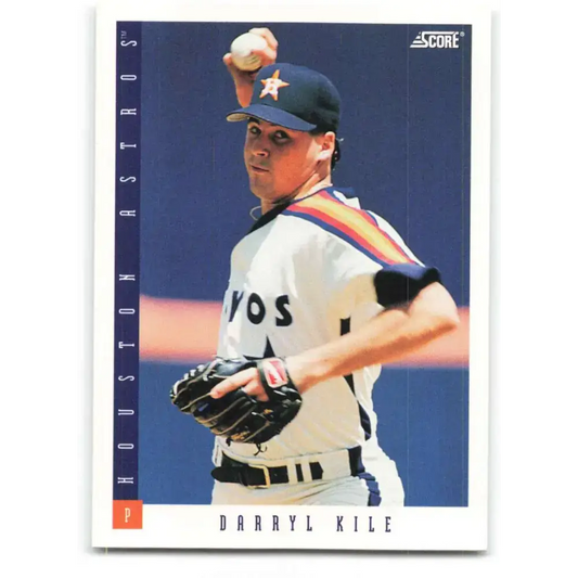 1993 Score #430 Darryl Kile NM-MT Houston Astros Baseball Card - Baseball Card Single