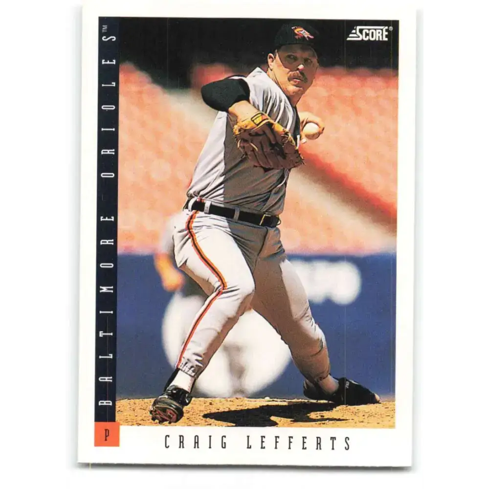 1993 Score #435 Craig Lefferts NM-MT Baltimore Orioles Baseball Card - Baseball Card Single