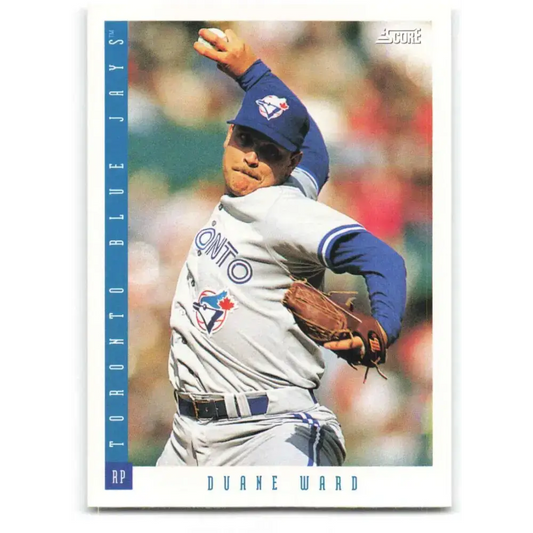 1993 Score #436 Duane Ward NM-MT Toronto Blue Jays Baseball Card - Baseball Card Single