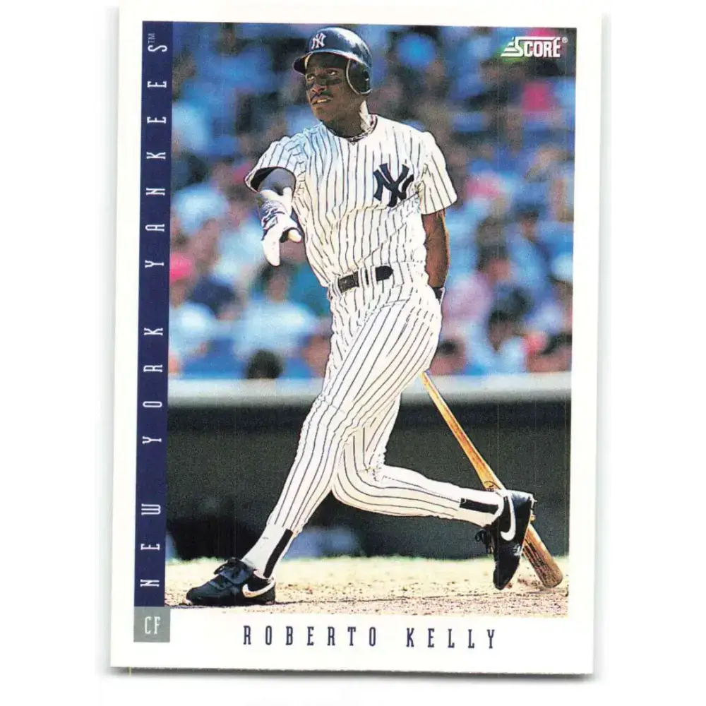 1993 Score #438 Roberto Kelly NM-MT New York Yankees Baseball Card - Baseball Card Single