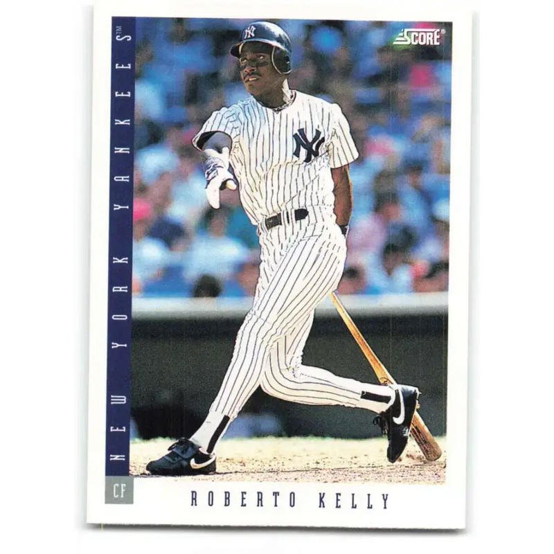 1993 Score #438 Roberto Kelly NM-MT New York Yankees Baseball Card - Baseball Card Single