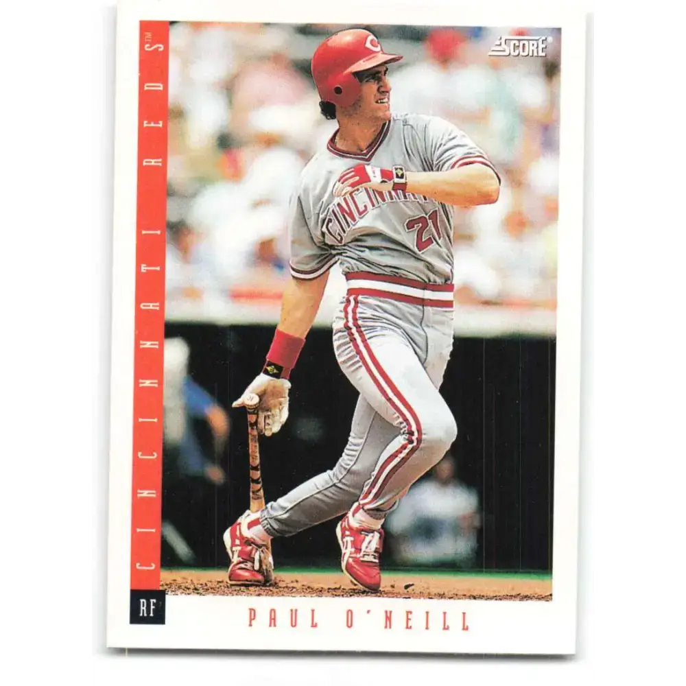 1993 Score #439 Paul O’Neill NM-MT Cincinnati Reds Baseball Card - Baseball Card Single