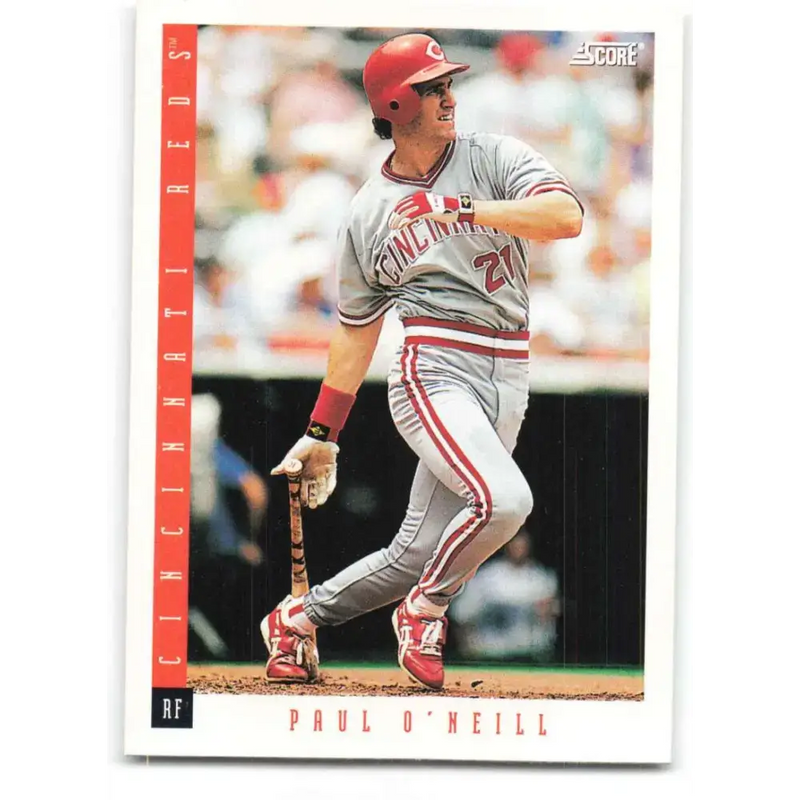 1993 Score #439 Paul O’Neill NM-MT Cincinnati Reds Baseball Card - Baseball Card Single
