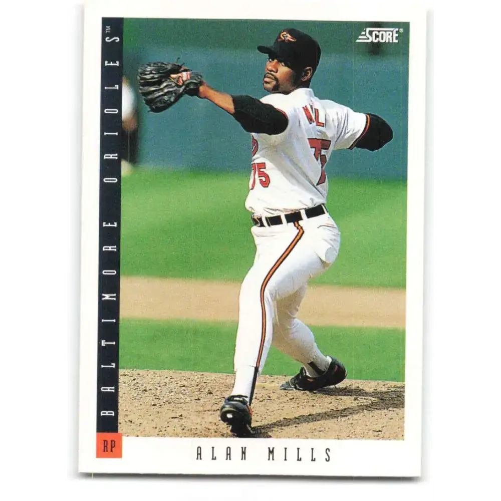 1993 Score #440 Alan Mills NM-MT Baltimore Orioles Baseball Card - Baseball Card Single