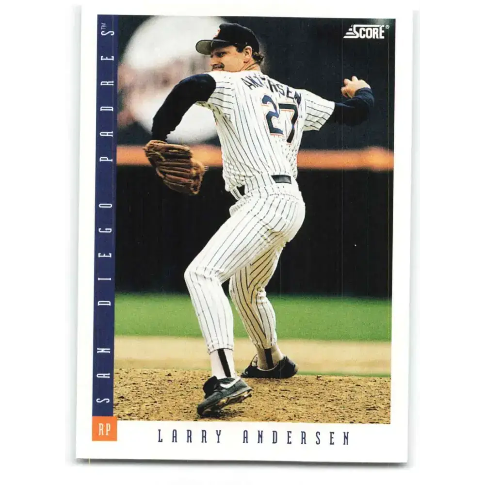 1993 Score #445 Larry Andersen NM-MT San Diego Padres Baseball Card - Baseball Card Single