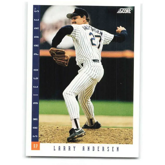 1993 Score #445 Larry Andersen NM-MT San Diego Padres Baseball Card - Baseball Card Single