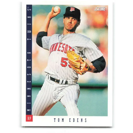 1993 Score #450 Tom Edens NM-MT Minnesota Twins Baseball Card - Baseball Card Single