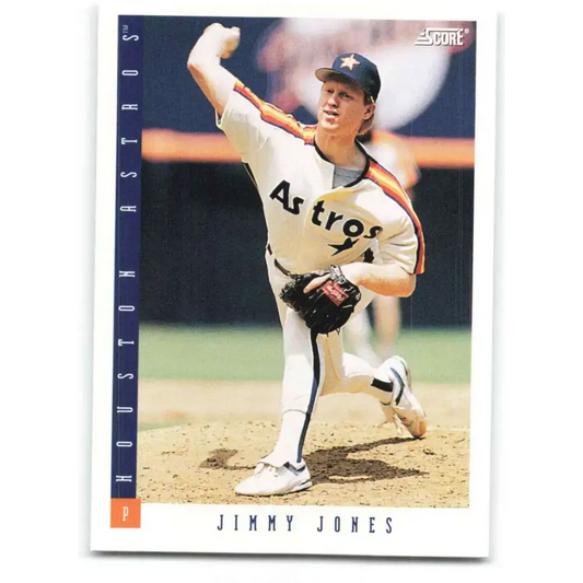 1993 Score #463 Jimmy Jones NM-MT Houston Astros Baseball Card - Baseball Card Single