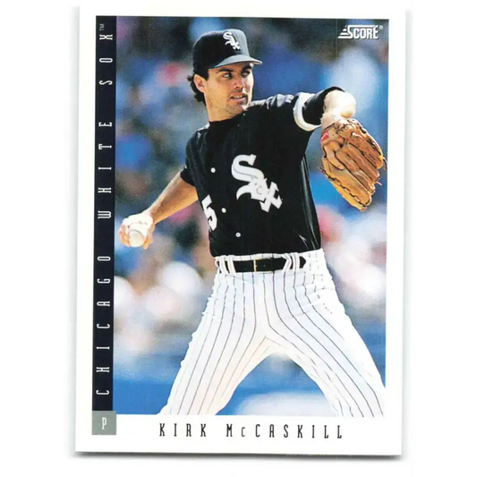 1993 Score #469 Kirk McCaskill NM-MT Chicago White Sox Baseball Card - Baseball Card Single