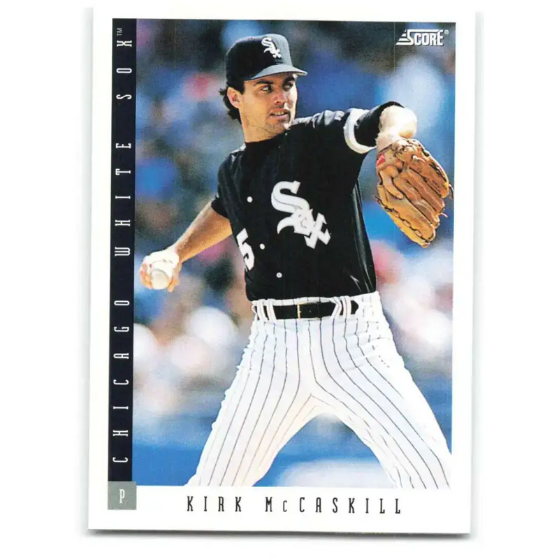 1993 Score #469 Kirk McCaskill NM-MT Chicago White Sox Baseball Card - Baseball Card Single