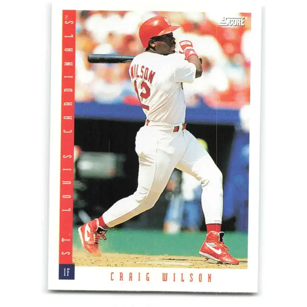 1993 Score #476 Craig Wilson NM-MT St. Louis Cardinals Baseball Card - Baseball Card Single