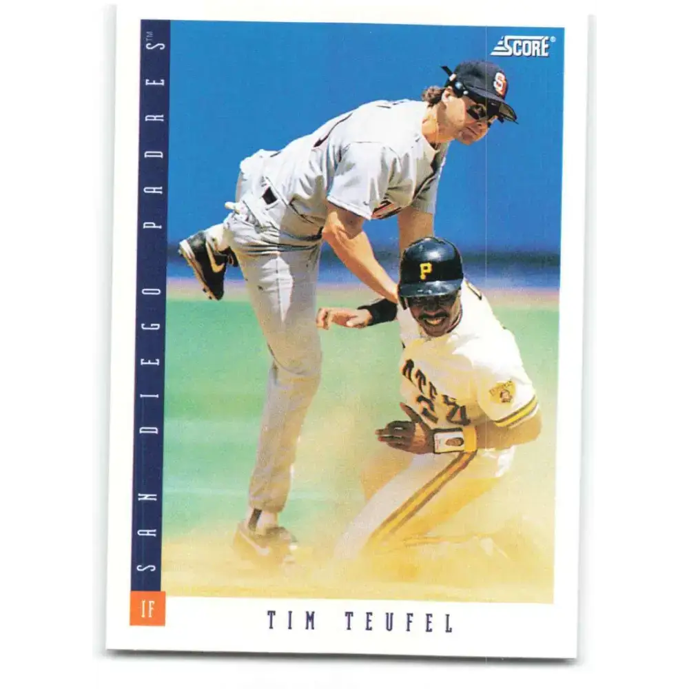 1993 Score #480 Tim Teufel NM-MT San Diego Padres Baseball Card - Baseball Card Single