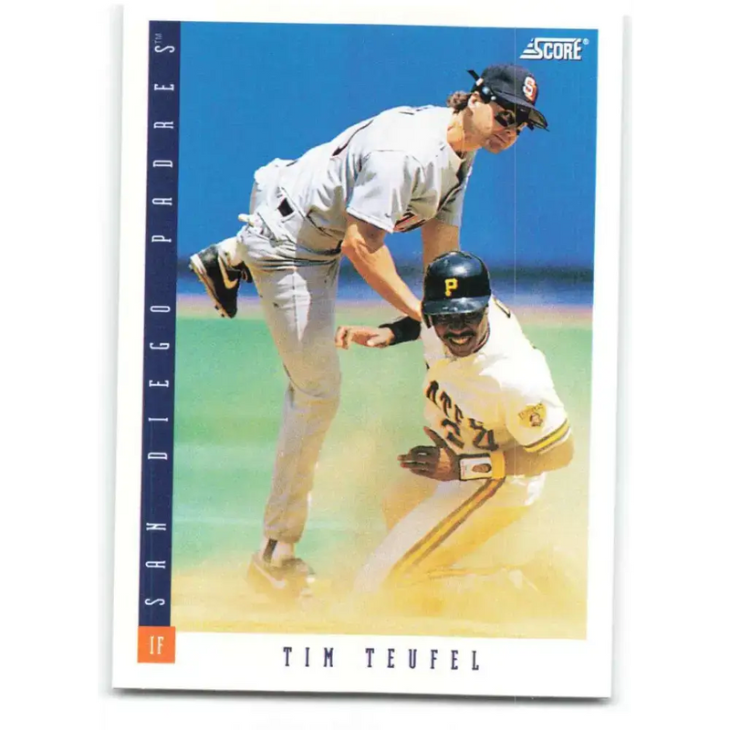1993 Score #480 Tim Teufel NM-MT San Diego Padres Baseball Card - Baseball Card Single
