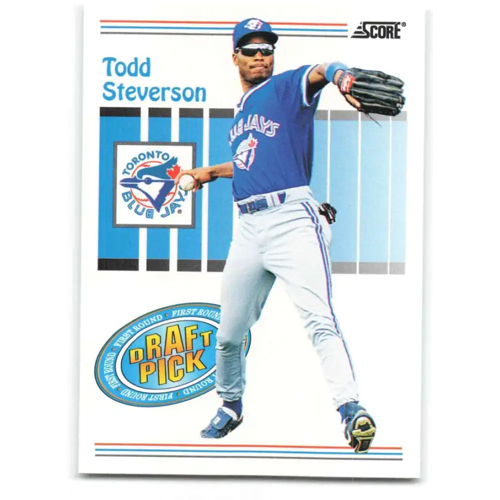 1993 Score #496 Todd Steverson NM-MT RC Rookie Toronto Blue Jays Baseball Card - Baseball Card Single