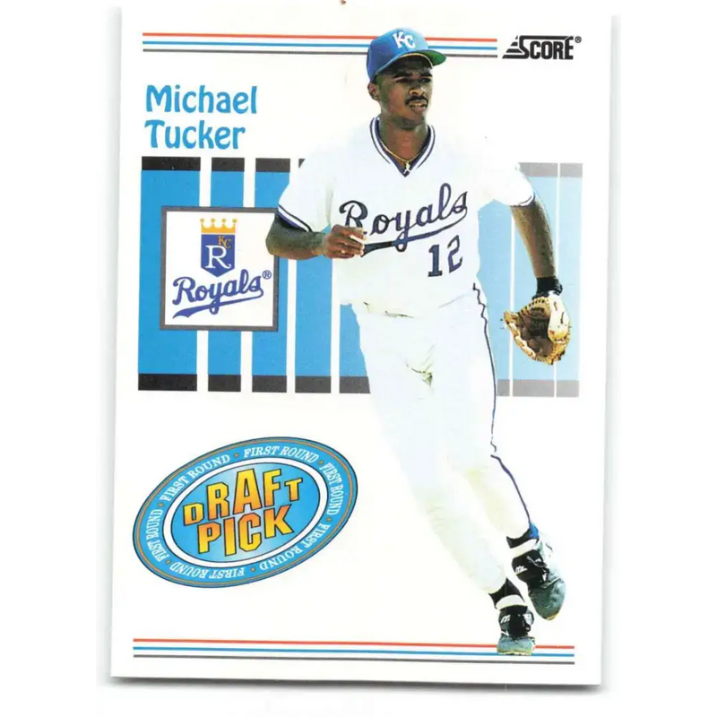 1993 Score #498 Michael Tucker NM-MT Kansas City Royals Baseball Card - Baseball Card Single
