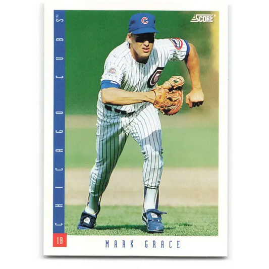 1993 Score #50 Mark Grace NM-MT Chicago Cubs Baseball Card - Baseball Card Single