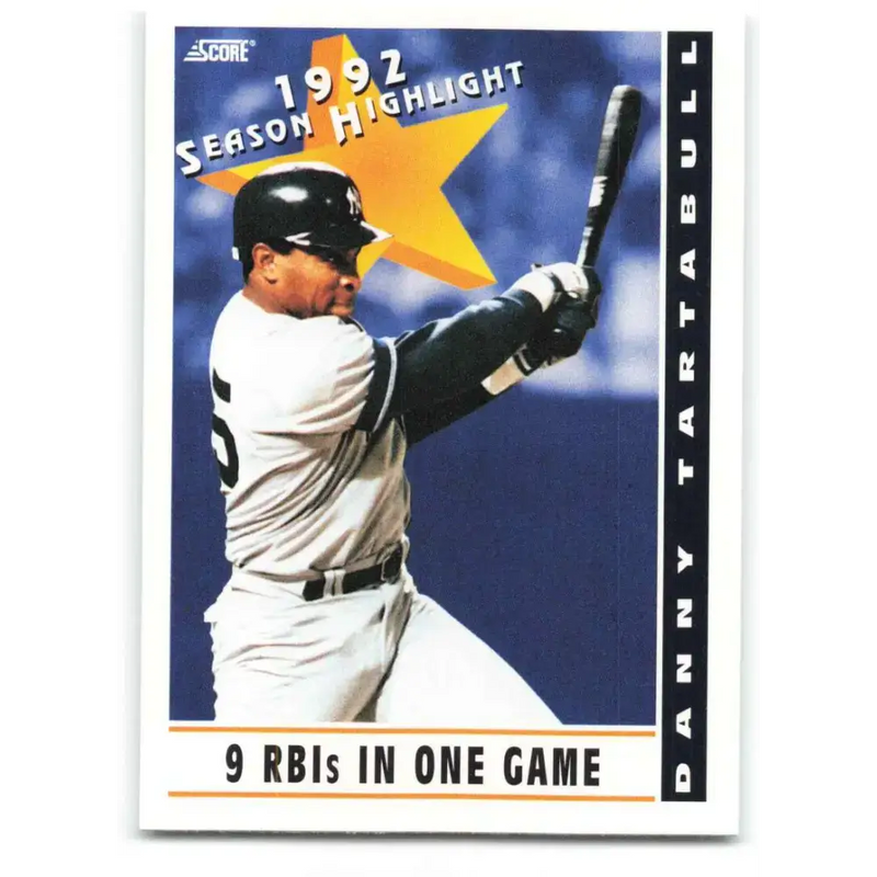 1993 Score #515 Danny Tartabull HL NM-MT New York Yankees Baseball Card - Baseball Card Single