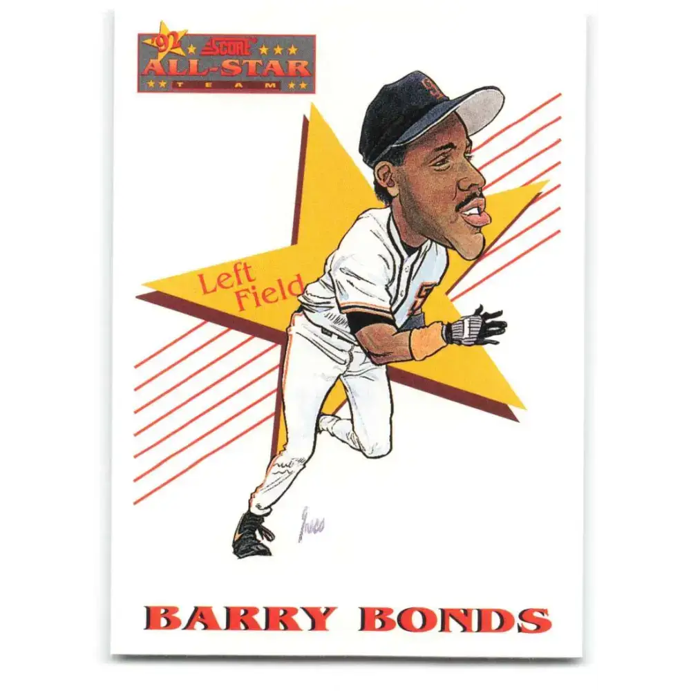 1993 Score #523 Barry Bonds AS NM-MT San Francisco Giants Baseball Card - Baseball Card Single