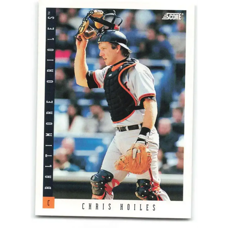 1993 Score #54 Chris Hoiles NM-MT Baltimore Orioles Baseball Card - Baseball Card Single