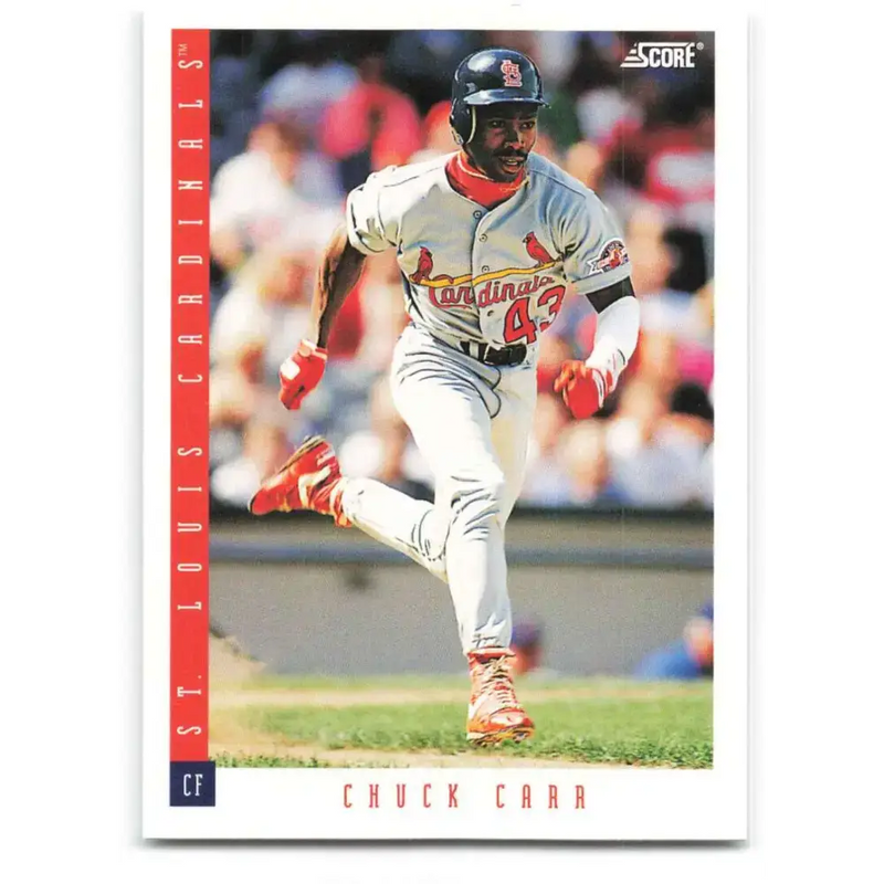 1993 Score #545 Chuck Carr NM-MT St. Louis Cardinals Baseball Card - Baseball Card Single