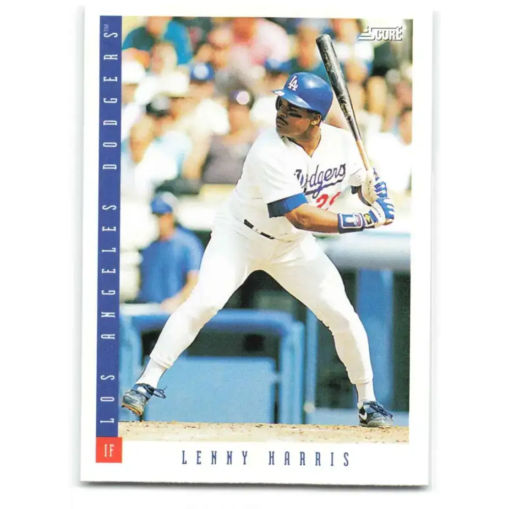 1993 Score #546 Lenny Harris NM-MT Los Angeles Dodgers Baseball Card - Baseball Card Single