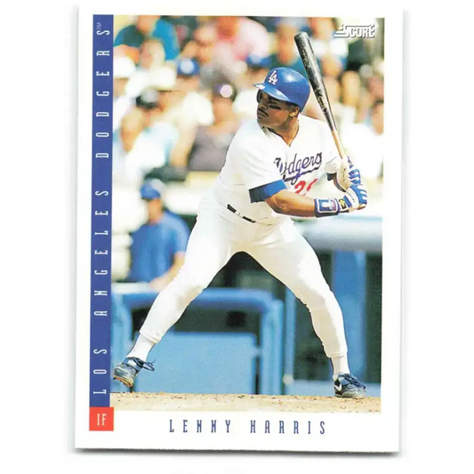 1993 Score #546 Lenny Harris NM-MT Los Angeles Dodgers Baseball Card - Baseball Card Single