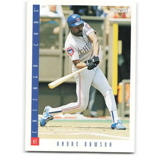 1993 Score #552 Andre Dawson NM-MT Chicago Cubs Baseball Card - Baseball Card Single