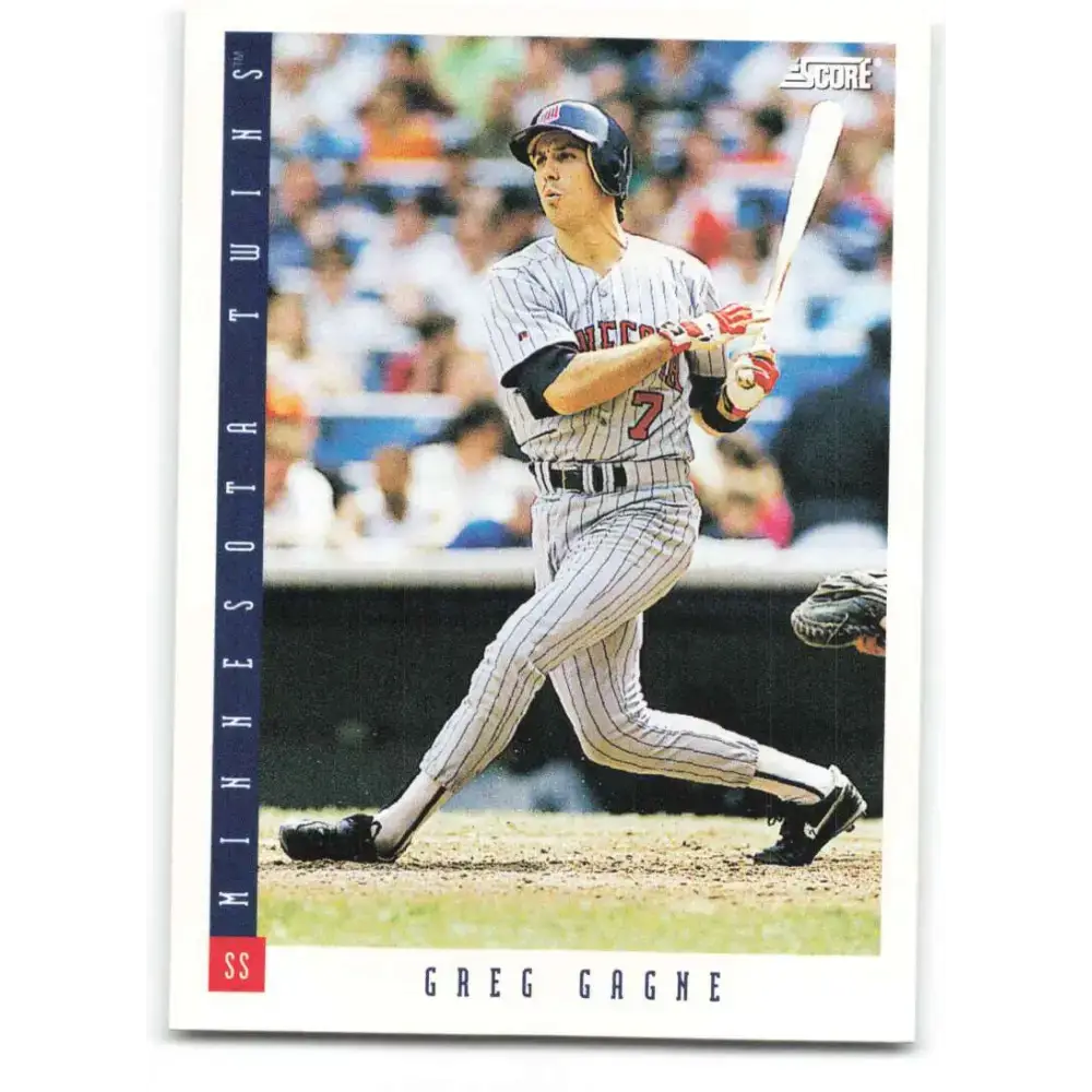 1993 Score #555 Greg Gagne NM-MT Minnesota Twins Baseball Card - Baseball Card Single