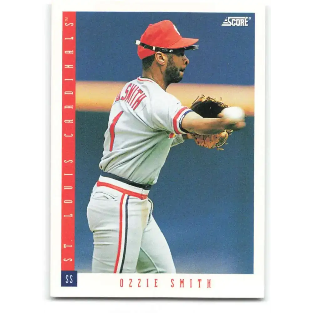 1993 Score #562 Ozzie Smith NM-MT St. Louis Cardinals Baseball Card - Baseball Card Single