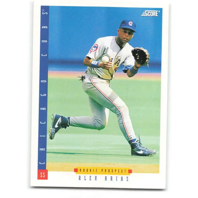 1993 Score #565 Alex Arias NM-MT Chicago Cubs Baseball Card - Baseball Card Single