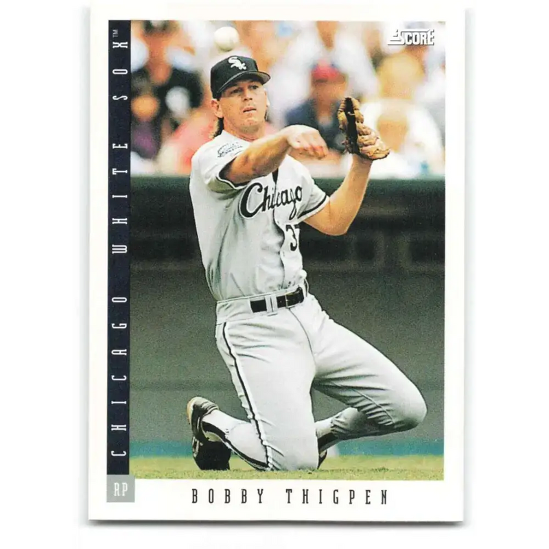 1993 Score #582 Bobby Thigpen NM-MT Chicago White Sox Baseball Card - Baseball Card Single