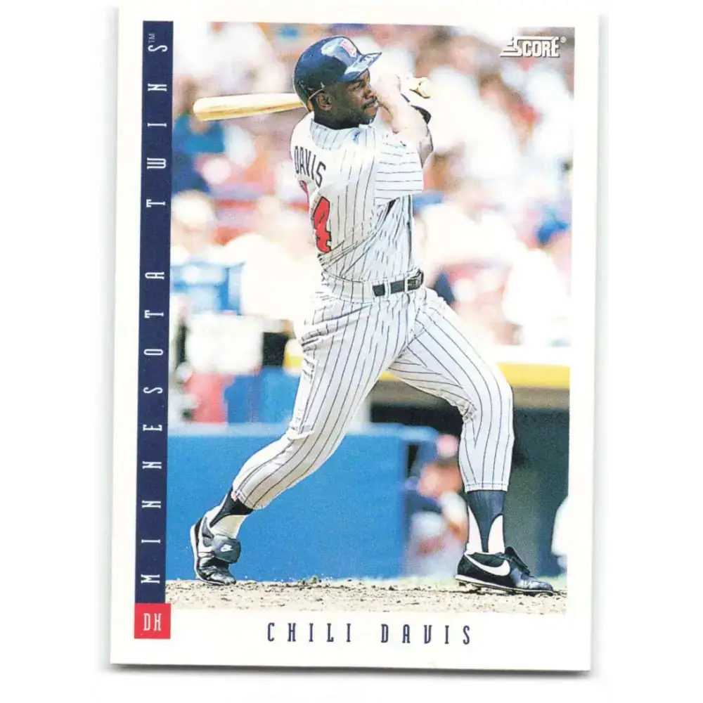 1993 Score #583 Chili Davis NM-MT Minnesota Twins Baseball Card - Baseball Card Single