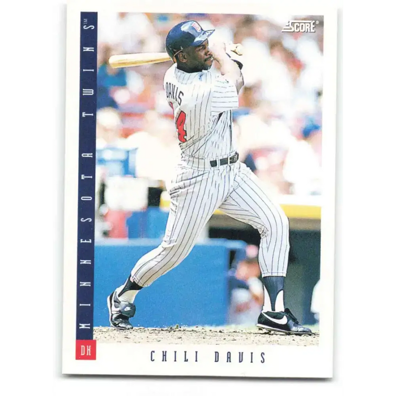 1993 Score #583 Chili Davis NM-MT Minnesota Twins Baseball Card - Baseball Card Single