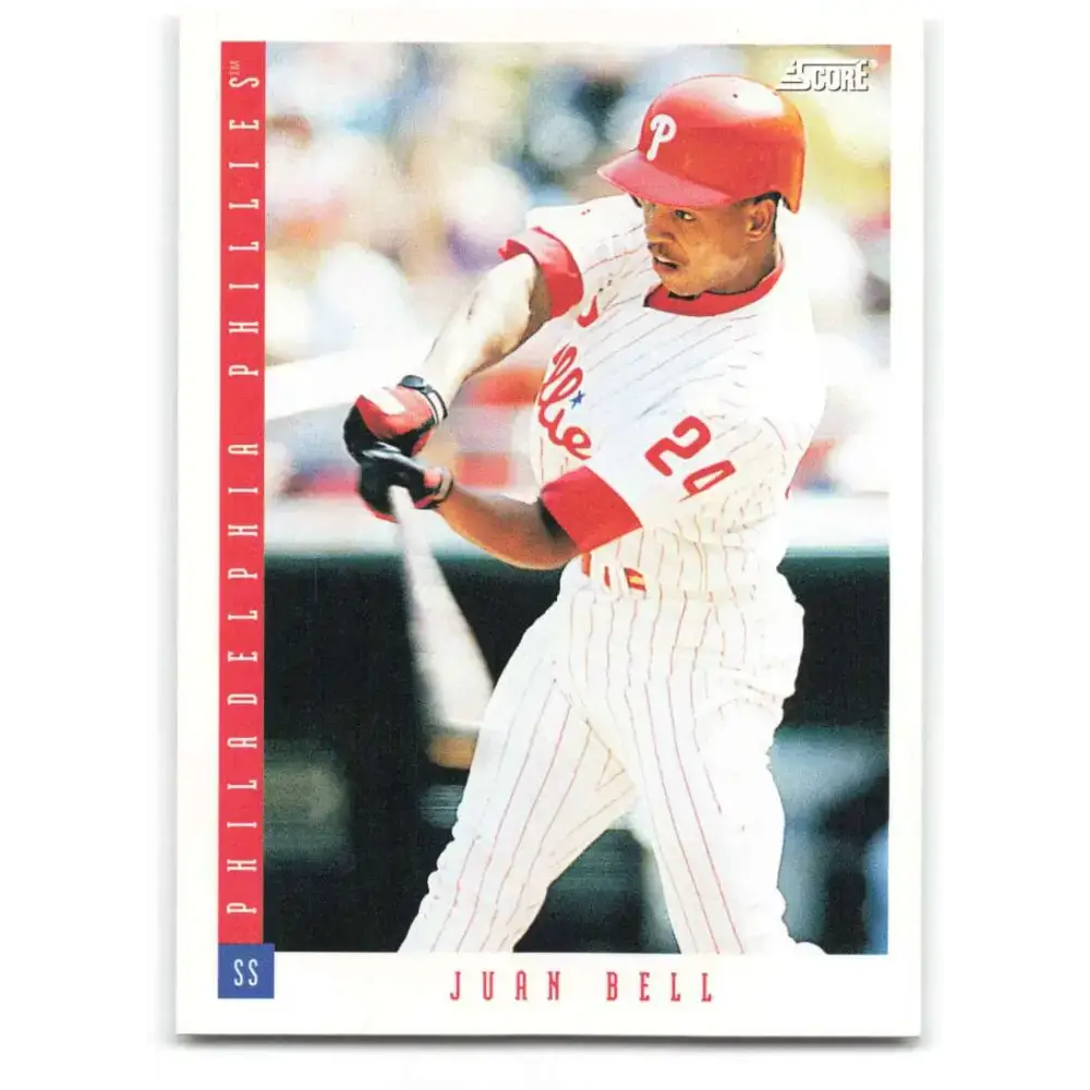 1993 Score #588 Juan Bell NM-MT Philadelphia Phillies Baseball Card - Baseball Card Single