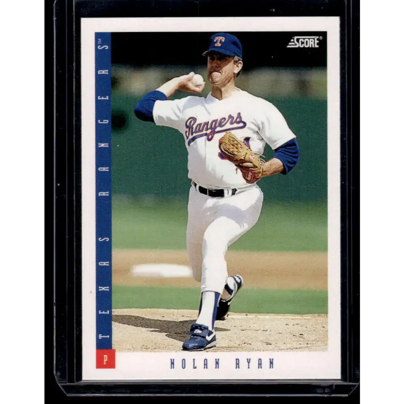 1993 Score #59 Nolan Ryan Texas Rangers NM-MT Baseball Card - Baseball Card Single