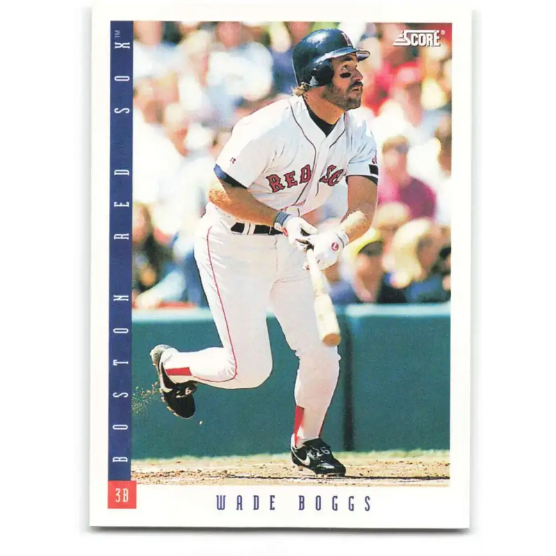 1993 Score #592 Wade Boggs NM-MT Boston Red Sox Baseball Card - Baseball Card Single