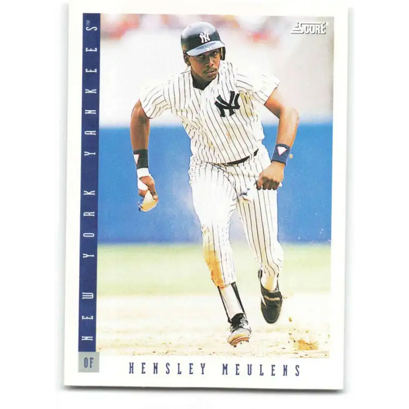 1993 Score #595 Hensley Meulens NM-MT New York Yankees Baseball Card - Baseball Card Single