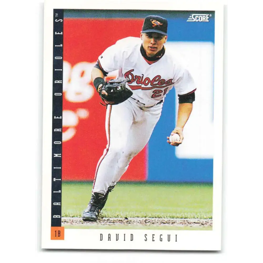 1993 Score #610 David Segui NM-MT Baltimore Orioles Baseball Card - Baseball Card Single