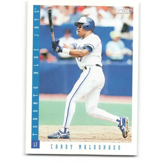 1993 Score #615 Candy Maldonado NM-MT Toronto Blue Jays Baseball Card - Baseball Card Single