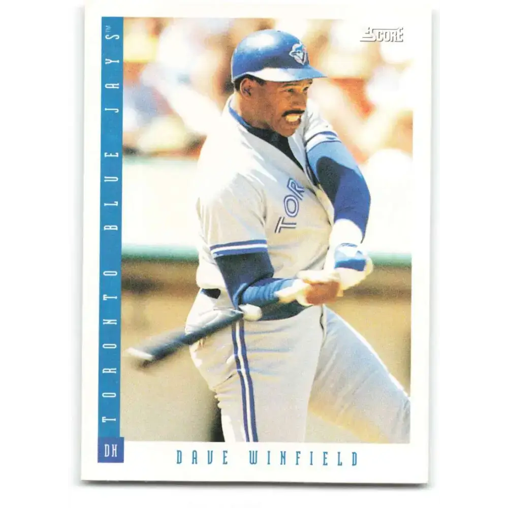 1993 Score #620 Dave Winfield NM-MT Toronto Blue Jays Baseball Card - Baseball Card Single