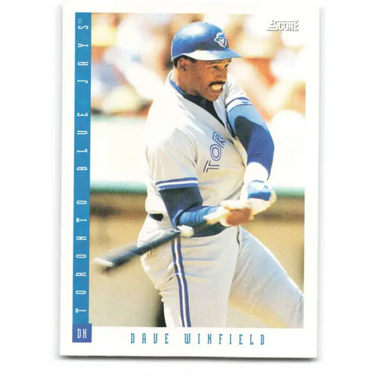 1993 Score #620 Dave Winfield NM-MT Toronto Blue Jays Baseball Card - Baseball Card Single