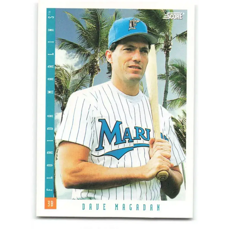 1993 Score #631 Dave Magadan NM-MT Florida Marlins Baseball Card - Baseball Card Single