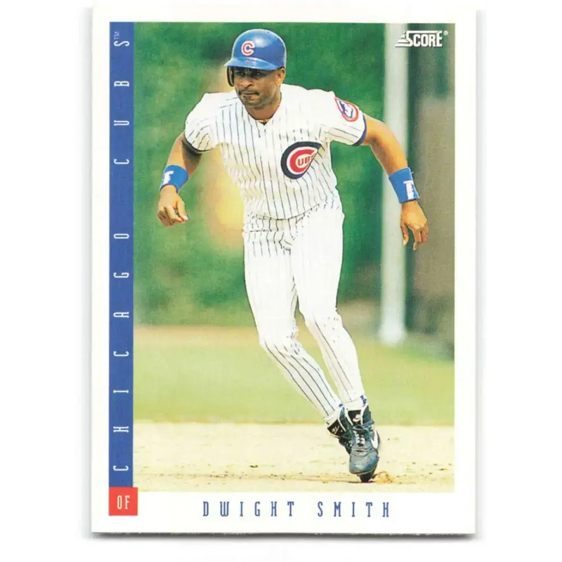 1993 Score #637 Dwight Smith NM-MT Chicago Cubs Baseball Card - Baseball Card Single
