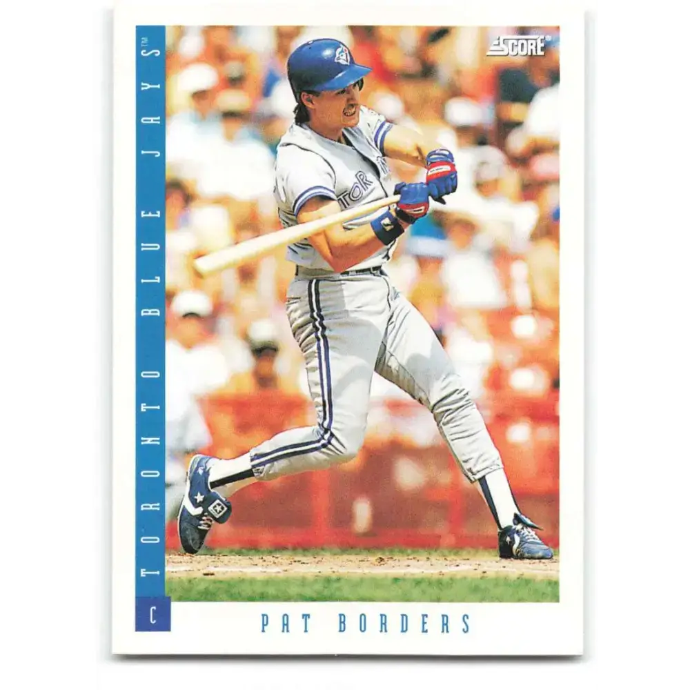 1993 Score #642 Pat Borders NM-MT Toronto Blue Jays Baseball Card - Baseball Card Single