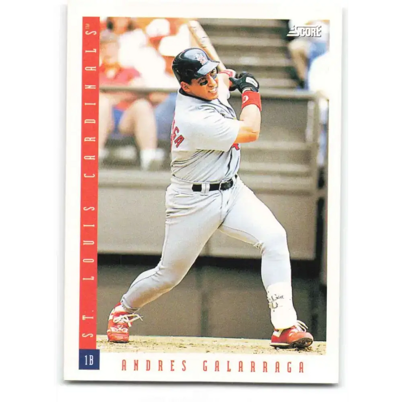 1993 Score #649 Andres Galarraga NM-MT St. Louis Cardinals Baseball Card - Baseball Card Single
