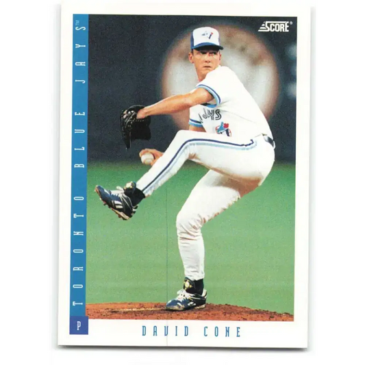 1993 Score #654 David Cone NM-MT Toronto Blue Jays Baseball Card - Baseball Card Single