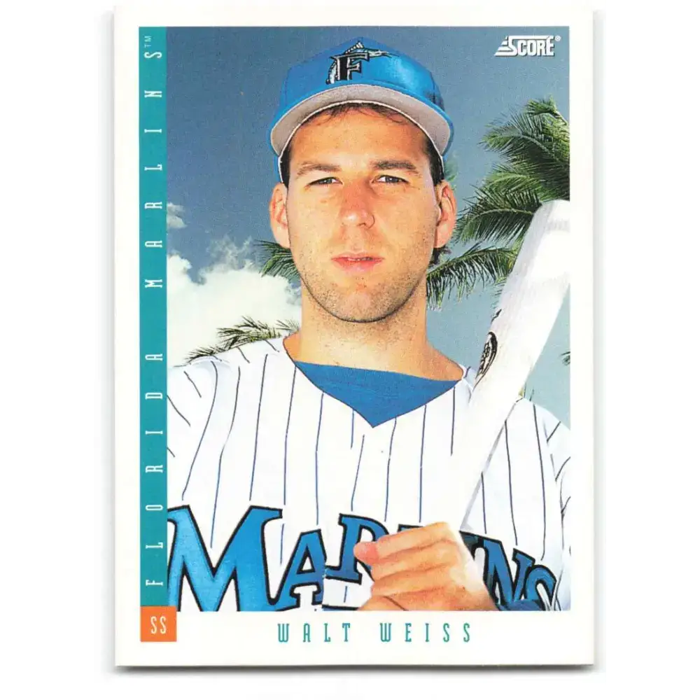 1993 Score #659 Walt Weiss NM-MT Florida Marlins Baseball Card - Baseball Card Single