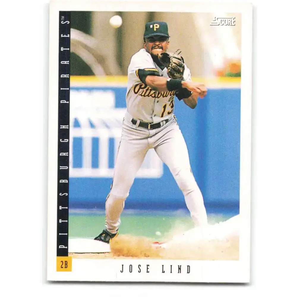 1993 Score #660 Jose Lind NM-MT Pittsburgh Pirates Baseball Card - Baseball Card Single